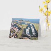 Willemstad in Nederland met moderne haven. Kaart (Gele Bloem)