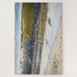 Willet Duo op het eiland Dauphin, Alabama Legpuzzel