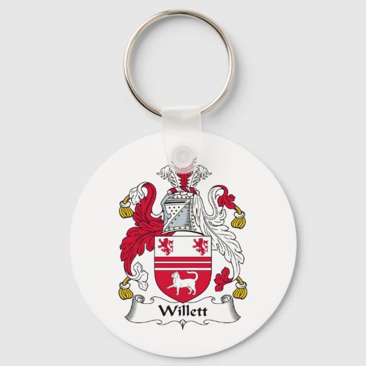 Willet Family Crest Sleutelhanger (Voorkant)