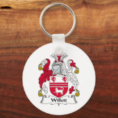 Willet Family Crest Sleutelhanger (Voorkant)