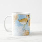 Willet Shorebird Art Koffiemok (Links)
