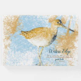 Willet Shorebird Beach Coastal Art Vacation Rental Gastenboek