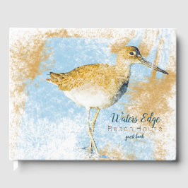 Willet Shorebird Beach Coastal Art Vacation Rental Gastenboek