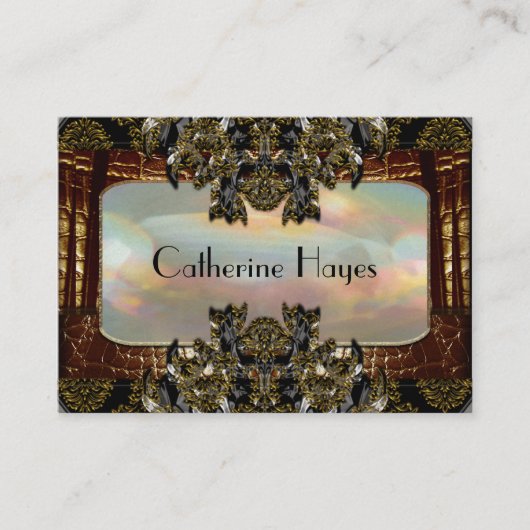 Willett Hampton 2,5-inch legant Professional Visitekaartje (Voorkant)