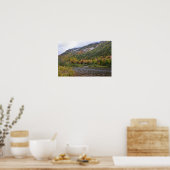 Willey Pond in de herfst. New Hampshire Poster (Keuken)