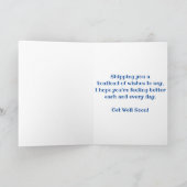 "WILLIAM A. IRVIN Bow" Beterschapkaart Kaart (Binnen)