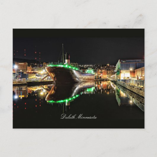 William A Irvin Duluth Minnesota Briefkaart (Voorkant)