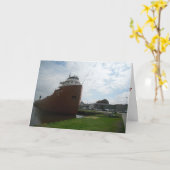 "WILLIAM A. IRVIN" Wenskaart voor beterschap Kaart (Gele Bloem)