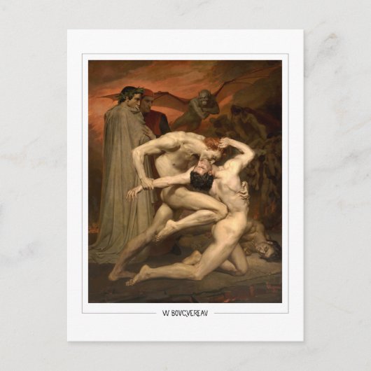 William-Adolphe Bouguereau #12 - Fijne Kunst Briefkaart (Voorkant)