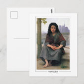 William-Adolphe Bouguereau #14 - Fijne Kunst Briefkaart (Voorkant / Achterkant)