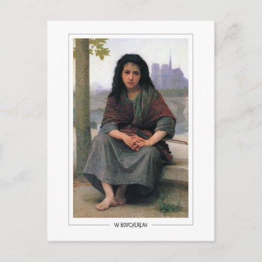 William-Adolphe Bouguereau #14 - Fijne Kunst Briefkaart (Voorkant)