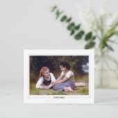 William-Adolphe Bouguereau #157 - Fijne Kunst Briefkaart (Staand voorkant)