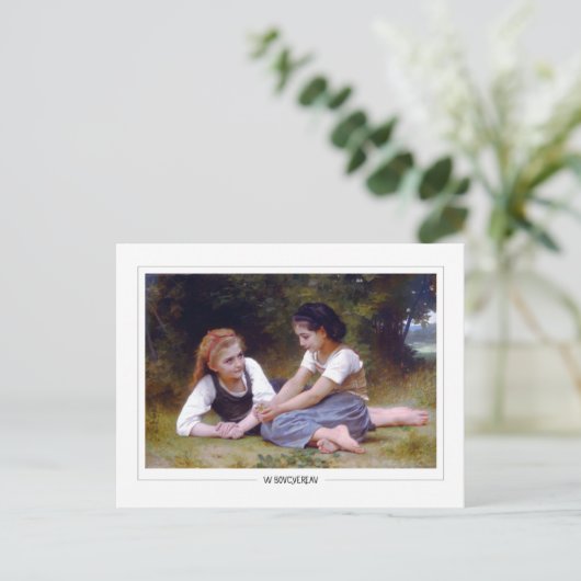 William-Adolphe Bouguereau #157 - Fijne Kunst Briefkaart (Staand voorkant)