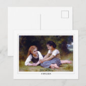 William-Adolphe Bouguereau #157 - Fijne Kunst Briefkaart (Voorkant / Achterkant)