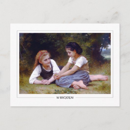 William-Adolphe Bouguereau #157 - Fijne Kunst Briefkaart (Voorkant)