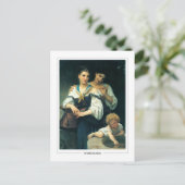William-Adolphe Bouguereau #15 - Fijne Kunst Briefkaart (Staand voorkant)