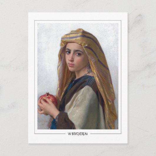 William-Adolphe Bouguereau #168 - Fijne Kunst Briefkaart (Voorkant)
