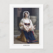 William-Adolphe Bouguereau #172 - Fijne Kunst Briefkaart (Voorkant)