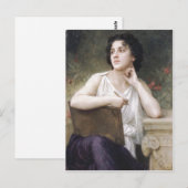William-Adolphe Bouguereau (1825-1905) - Inspirati Briefkaart (Voorkant / Achterkant)