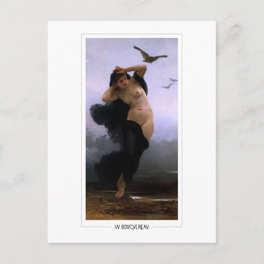 William-Adolphe Bouguereau #184 - Fijne Kunst Briefkaart (Voorkant)
