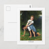 William-Adolphe Bouguereau #192 - Fijne Kunst Briefkaart (Voorkant / Achterkant)