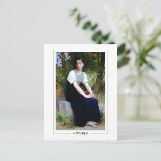 William-Adolphe Bouguereau #193 - Fijne Kunst Briefkaart (Staand voorkant)
