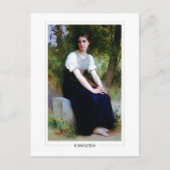 William-Adolphe Bouguereau #193 - Fijne Kunst Briefkaart (Voorkant)