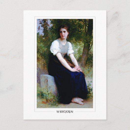 William-Adolphe Bouguereau #193 - Fijne Kunst Briefkaart (Voorkant)