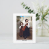 William-Adolphe Bouguereau #223 - Fijne Kunst Briefkaart (Staand voorkant)