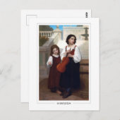 William-Adolphe Bouguereau #223 - Fijne Kunst Briefkaart (Voorkant / Achterkant)