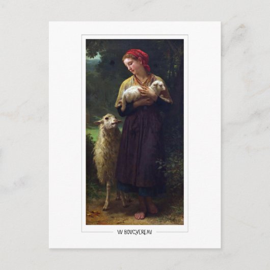 William-Adolphe Bouguereau #23 - Fijne Kunst Briefkaart (Voorkant)