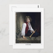 William-Adolphe Bouguereau #25 - Fijne Kunst Briefkaart (Voorkant / Achterkant)
