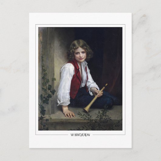 William-Adolphe Bouguereau #25 - Fijne Kunst Briefkaart (Voorkant)