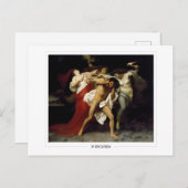 William-Adolphe Bouguereau #26 - Fijne Kunst Briefkaart (Voorkant / Achterkant)