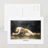 William-Adolphe Bouguereau #289 - Fijne Kunst Briefkaart (Voorkant / Achterkant)