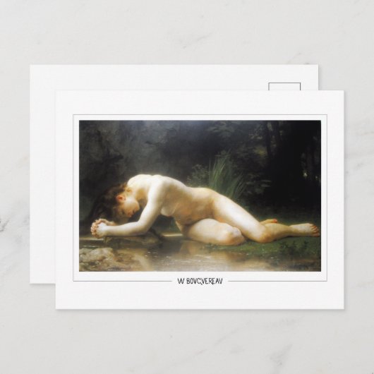 William-Adolphe Bouguereau #289 - Fijne Kunst Briefkaart (Voorkant / Achterkant)