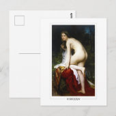 William-Adolphe Bouguereau #2 - Fijne Kunst Briefkaart (Voorkant / Achterkant)