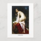 William-Adolphe Bouguereau #2 - Fijne Kunst Briefkaart (Voorkant)