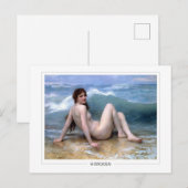 William-Adolphe Bouguereau #323 - Fijne Kunst Briefkaart (Voorkant / Achterkant)