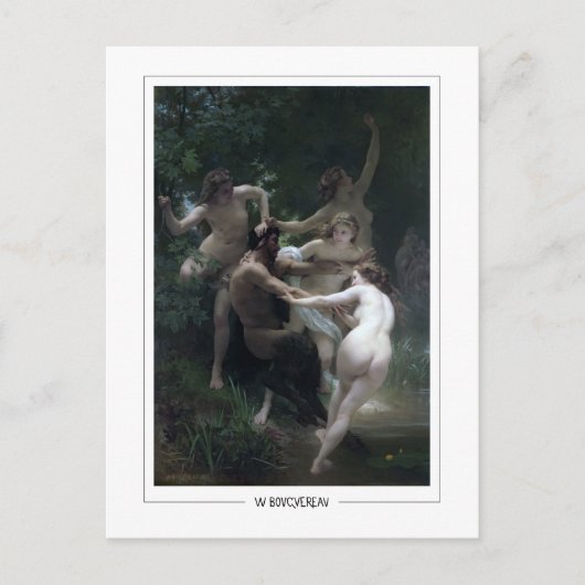 William-Adolphe Bouguereau #33 - Fijne Kunst Briefkaart (Voorkant)