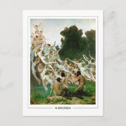 William-Adolphe Bouguereau #3 - Fijne Kunst Briefkaart (Voorkant)