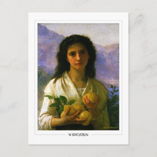 William-Adolphe Bouguereau #4 - Fijne Kunst Briefkaart (Voorkant)