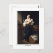 William-Adolphe Bouguereau #59 - Fijne Kunst Briefkaart (Voorkant / Achterkant)