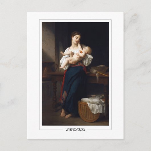 William-Adolphe Bouguereau #59 - Fijne Kunst Briefkaart (Voorkant)