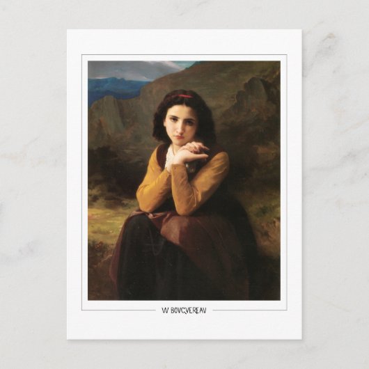 William-Adolphe Bouguereau #88 - Fijne Kunst Briefkaart (Voorkant)