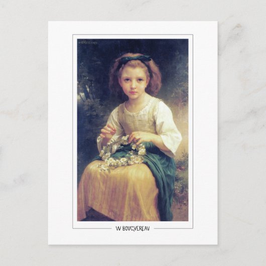 William-Adolphe Bouguereau #8 - Fijne Kunst Briefkaart (Voorkant)