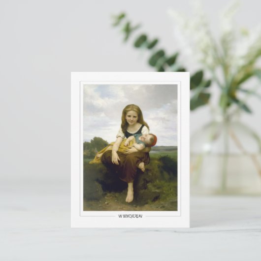 William-Adolphe Bouguereau #9 - Fijne Kunst Briefkaart (Staand voorkant)