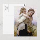 William Adolphe Bouguereau Art Briefkaart (Voorkant / Achterkant)