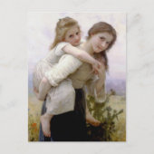 William Adolphe Bouguereau Art Briefkaart (Voorkant)