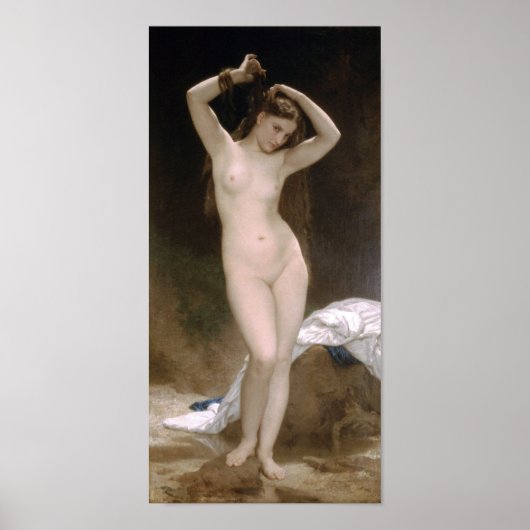 William-Adolphe Bouguereau-Bather Poster (Voorkant)